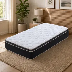 High-Quality Single Mattress with 35cm Firm Pocket Springs