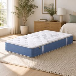 25cm King Single Pocket Spring Euro Top Mattress