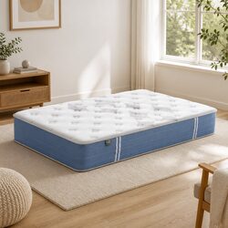 25cm Medium Firm Single Mattress with Pocket Springs