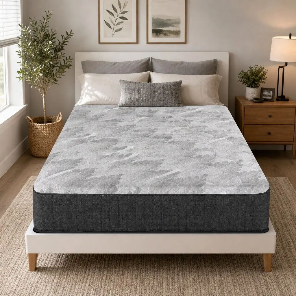 King Single Mattress Pocket Spring 30cm Grey