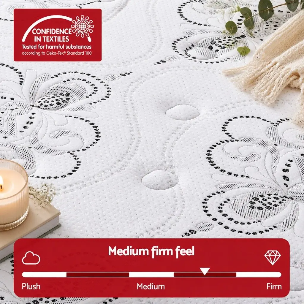 King Single Mattress with 30cm Pocket Springs