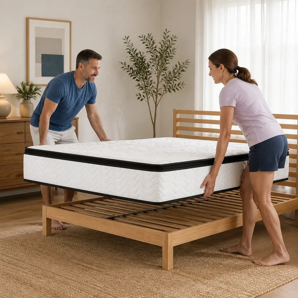 Queen Mattress with 30cm Pocket Springs