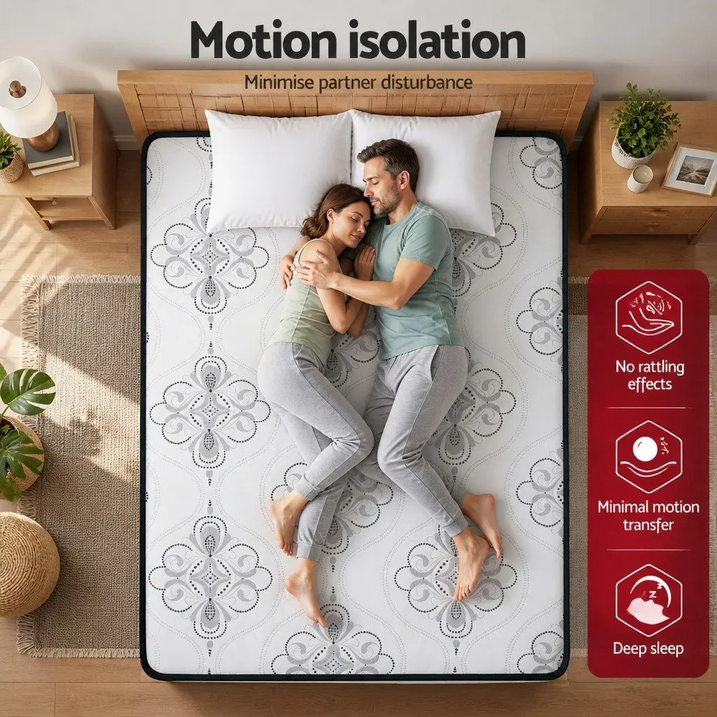 Queen Mattress with 30cm Pocket Springs