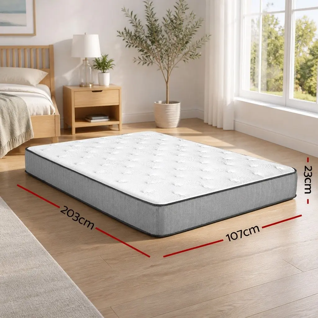 Extra Firm Support King Single Mattress 23cm Tight Top