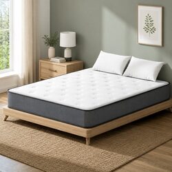Extra Firm 23cm Queen Mattress with Hypoallergenic Features