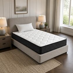 King Single Mattress with Bonnell Spring Core for Support