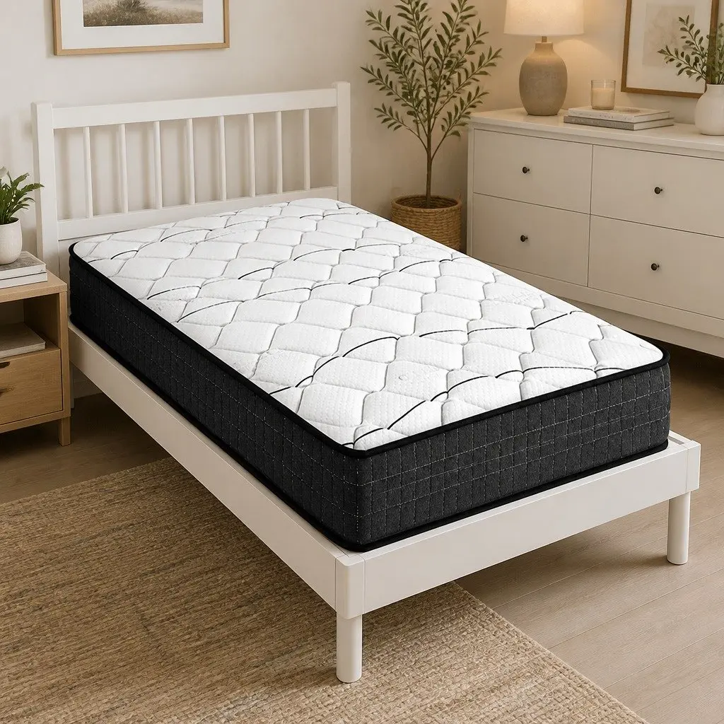 King Single Mattress with Bonnell Spring Core for Support