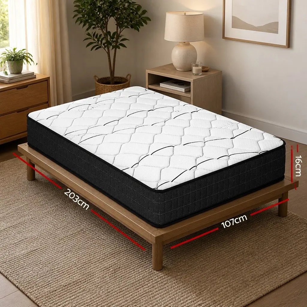 King Single Mattress with Bonnell Spring Core for Support