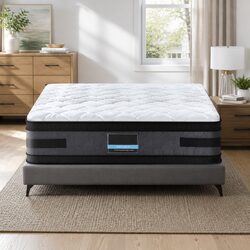 Cool Gel Memory Foam Double Mattress 36cm Flippable Design