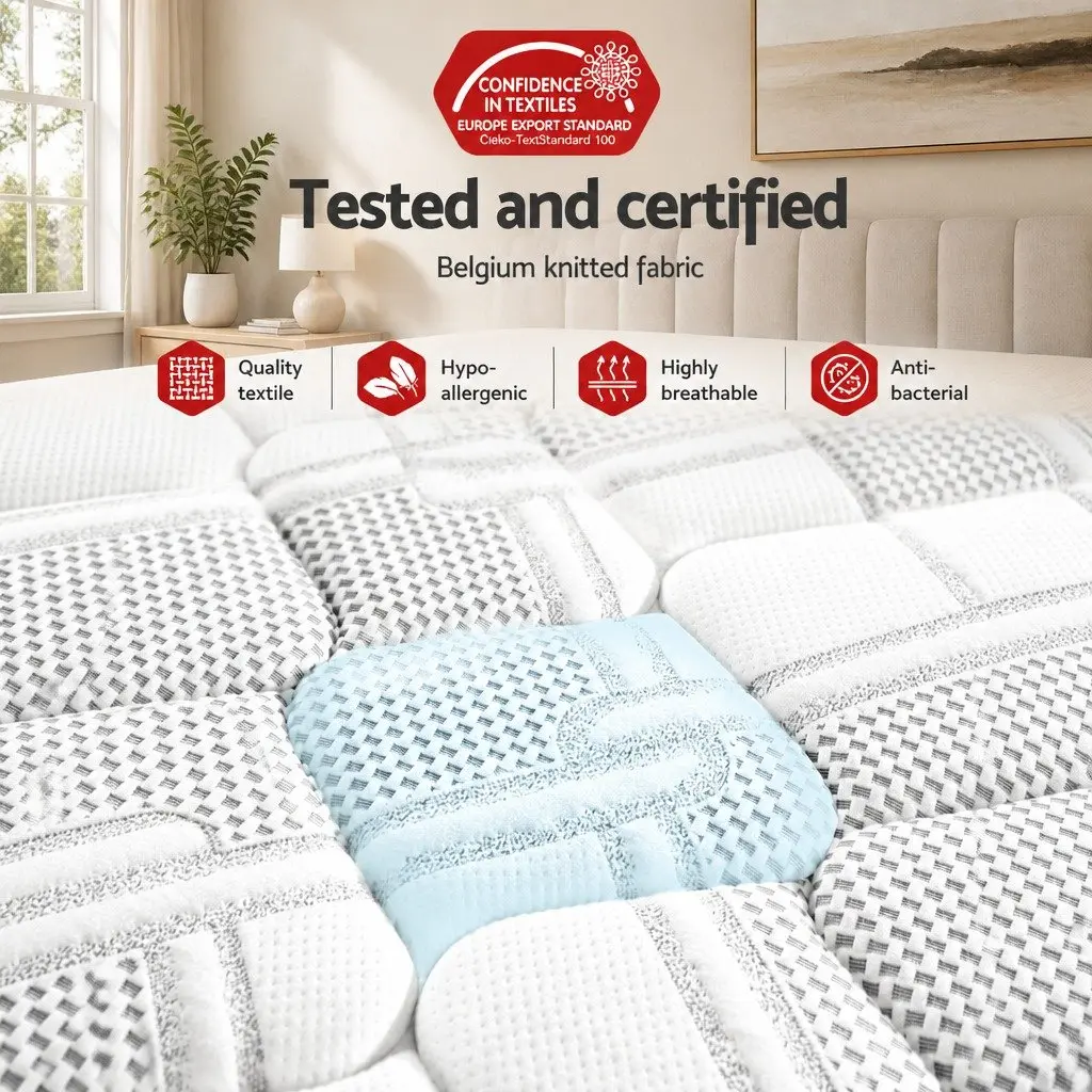 36cm Flippable King Single Mattress with Gel Foam