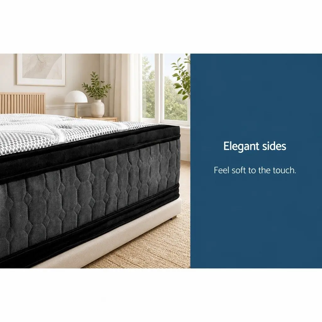 Queen Mattress 36cm Thick Cool Gel Memory Foam Dual-Sided