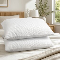 Premium Quality Memory Foam Pillow Set - 19cm Thick
