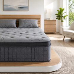 Premium Double Mattress with 33cm Height and 7-Zone Support