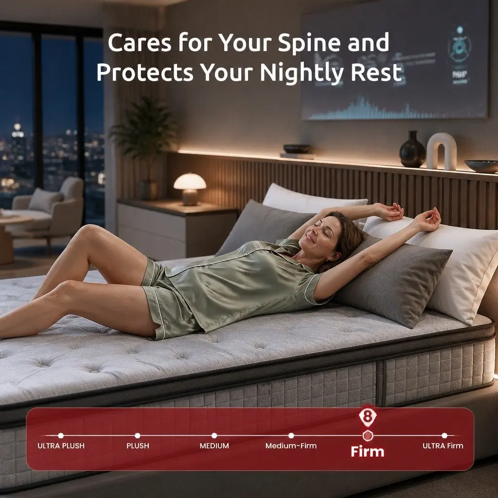 33cm Single Mattress with 7-Zone Pocket Spring Support