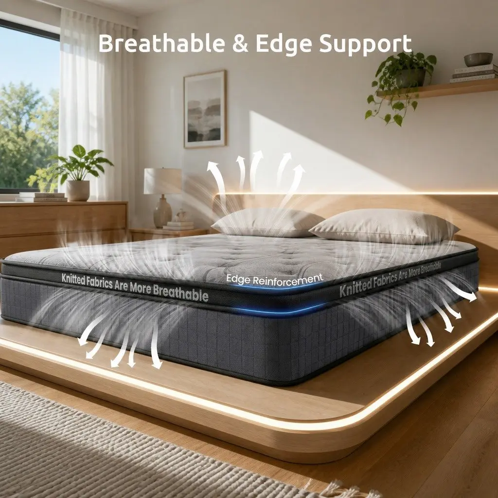 33cm Single Mattress with 7-Zone Pocket Spring Support