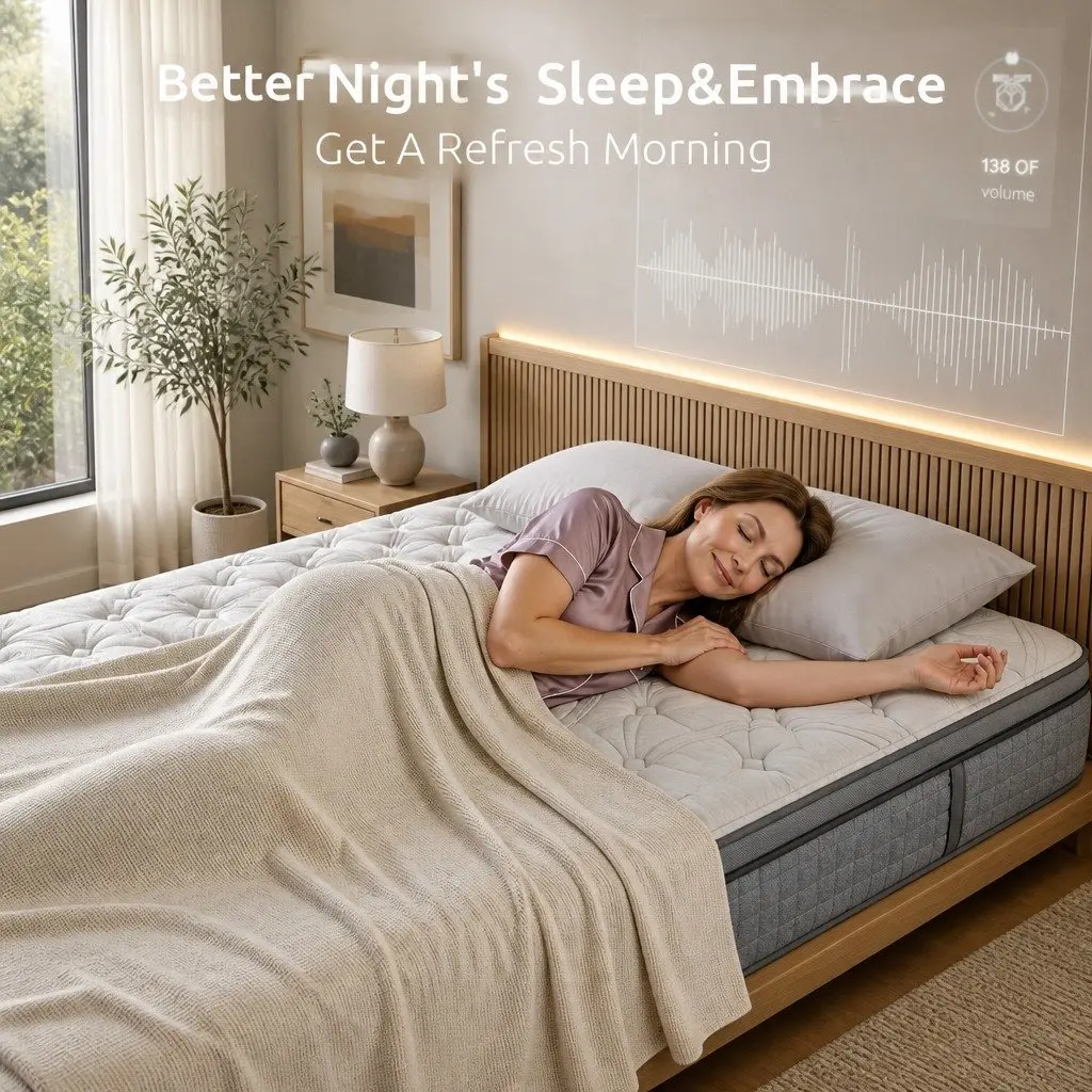 33cm Single Mattress with 7-Zone Pocket Spring Support