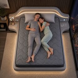Premium King Size Mattress 25cm Pocket Spring Design for Comfort