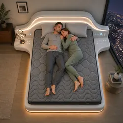 25cm Thick Queen Mattress with Pocket Springs and Foam