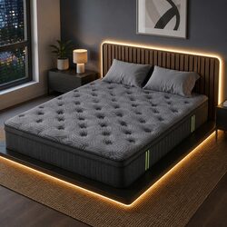 34cm Pocket Spring Gel Memory Foam Double Mattress