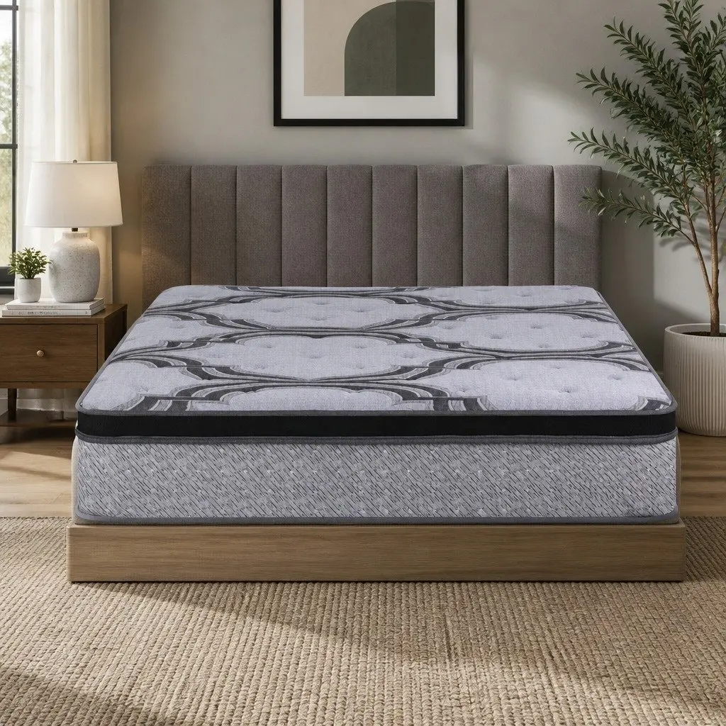 34cm Extra Firm Pocket Spring King Size Mattress