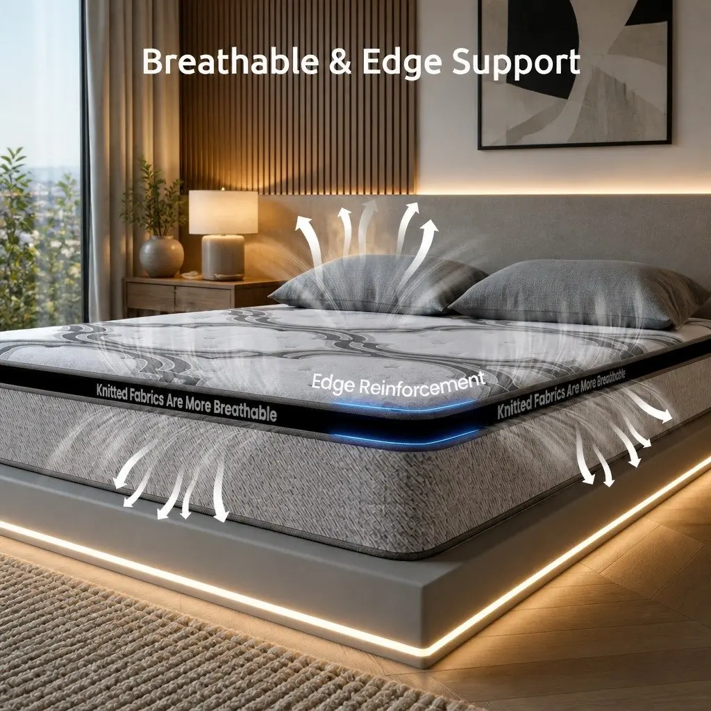 34cm Extra Firm Pocket Spring King Size Mattress