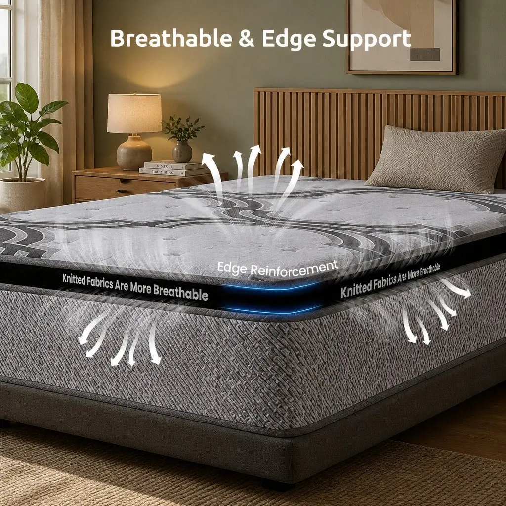 34cm Extra Firm King Single Mattress with 5-Zone Support