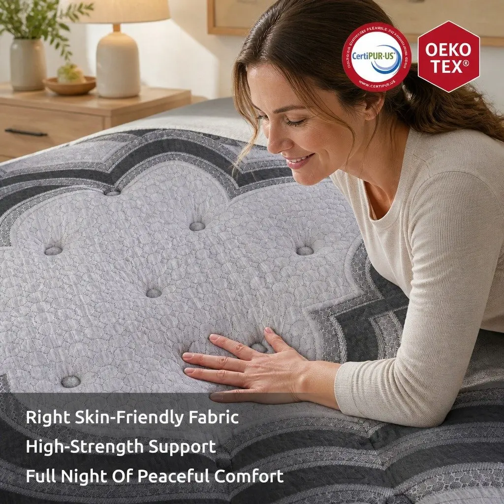 Extra Firm 34cm Single Mattress with 5-Zone Pocket Springs