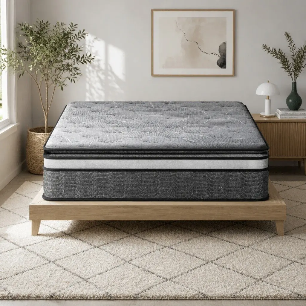 King Size Mattress with 34cm Double Layer Pocket Springs