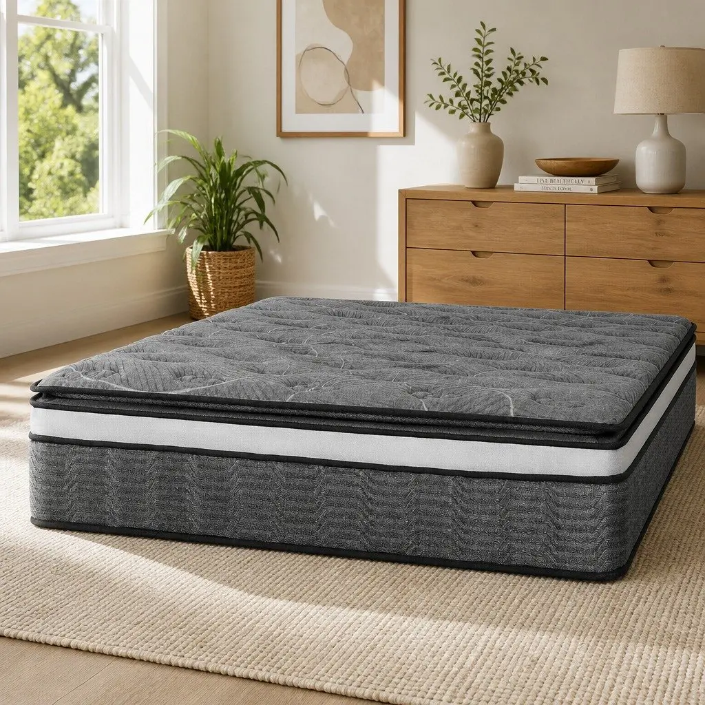 King Size Mattress with 34cm Double Layer Pocket Springs