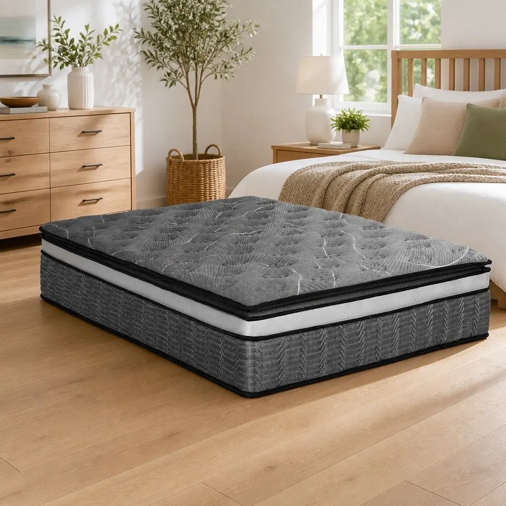 Double Layer Pocket Spring Queen Mattress 34cm
