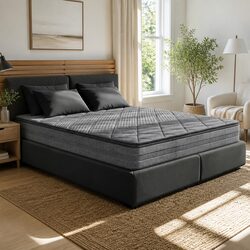 18cm Thick Double Mattress with Pillow Top and Support