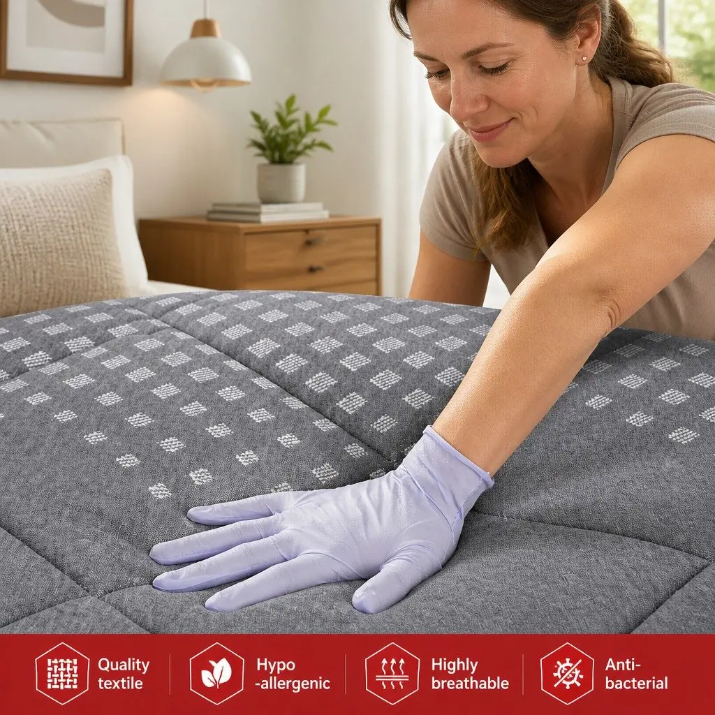 18cm Thick Double Mattress with Pillow Top and Support