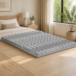 Graphite-Infused 8cm Memory Foam Mattress Topper