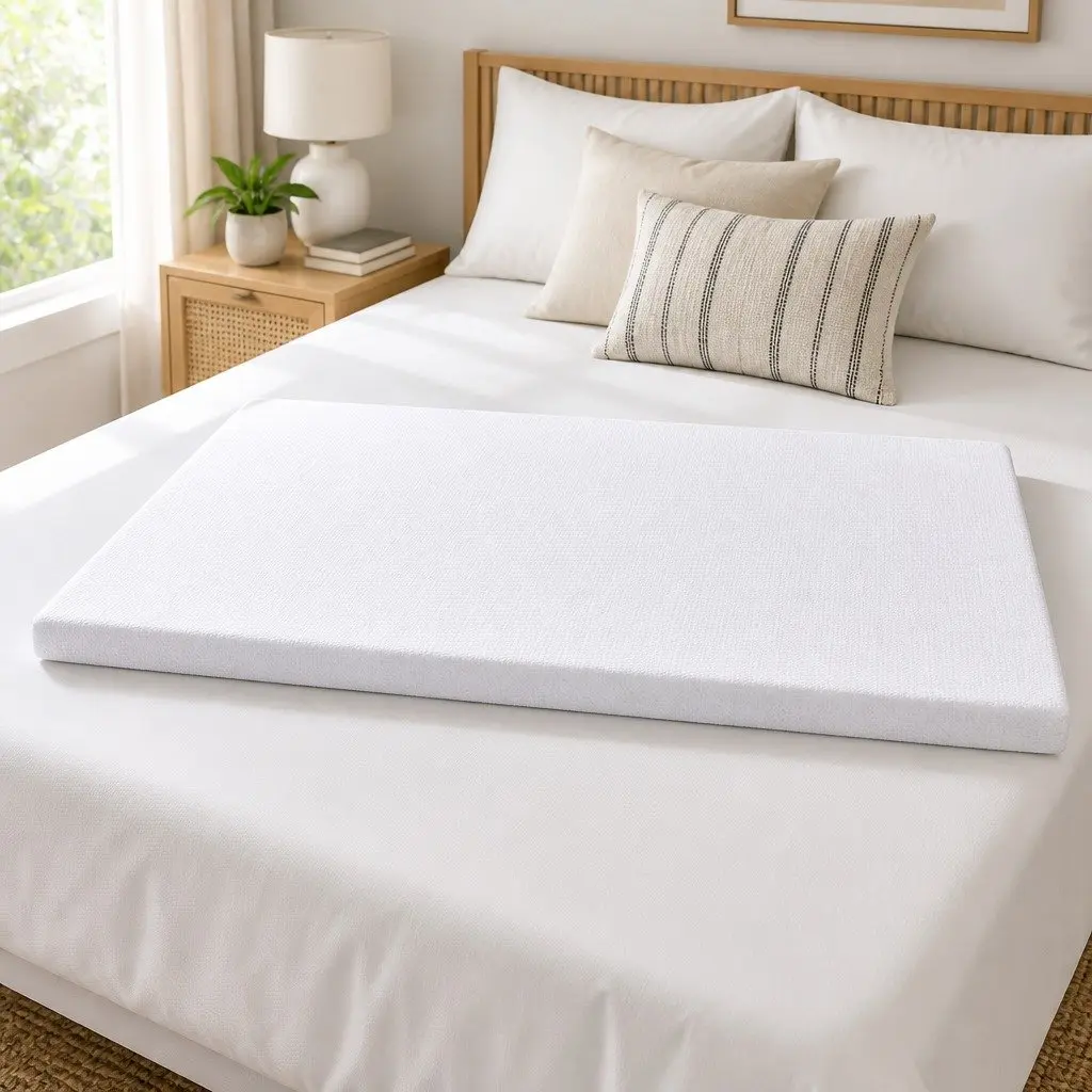 Graphite-Infused 8cm Memory Foam Mattress Topper