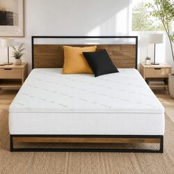10cm King Memory Foam Topper with Cool Gel and Bamboo Cover