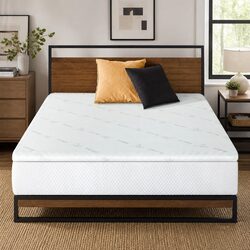 10cm King Memory Foam Topper with Cool Gel and Bamboo Cover