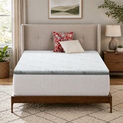 High-Quality Gel-Infused Memory Foam Mattress Topper