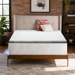 Cool Gel Memory Foam Mattress Topper for Double Beds 8cm