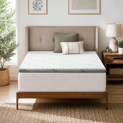 Single 8cm Memory Foam Mattress Topper with Cool Gel