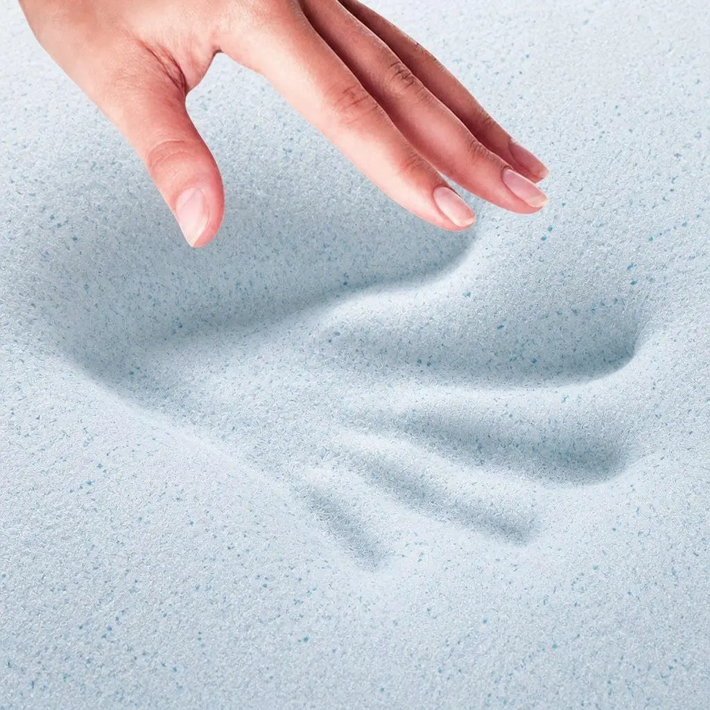 Single 8cm Memory Foam Mattress Topper with Cool Gel