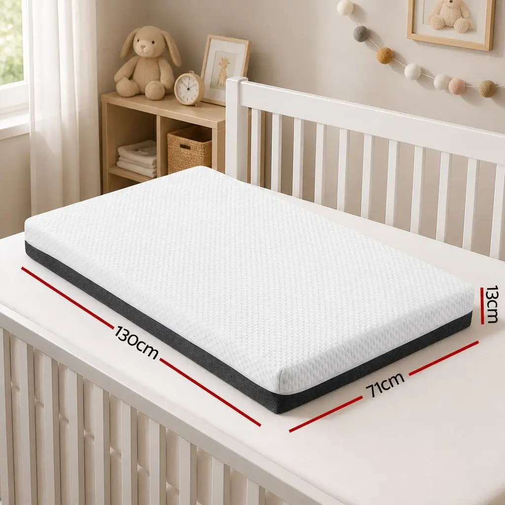 Cot Mattress with Gel Memory Foam