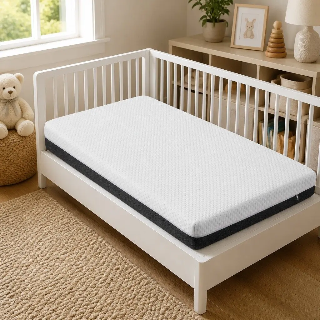 Cot Mattress with Gel Memory Foam