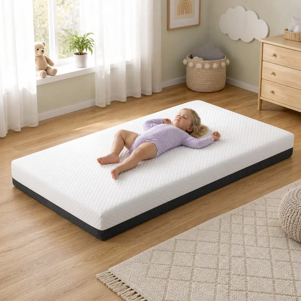 Cot Mattress with Gel Memory Foam