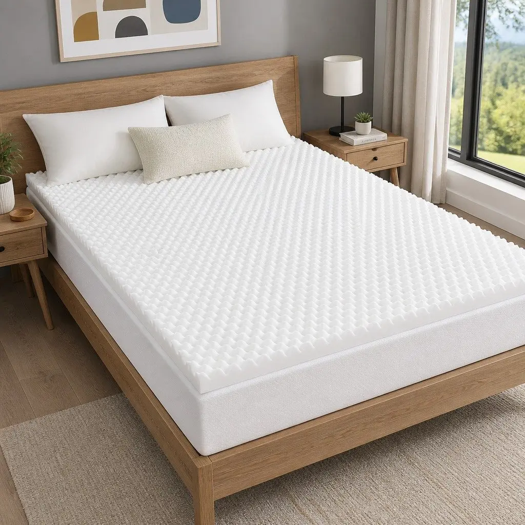 5cm Memory Foam Mattress Topper for Single Bed