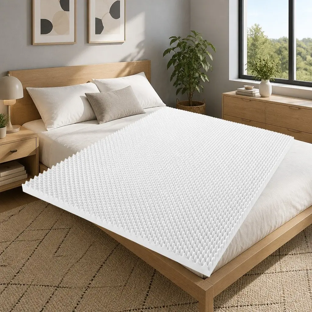 5cm Memory Foam Mattress Topper for Single Bed