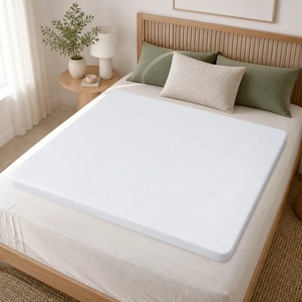 8cm Gel Memory Foam Mattress Topper with Bamboo Cover