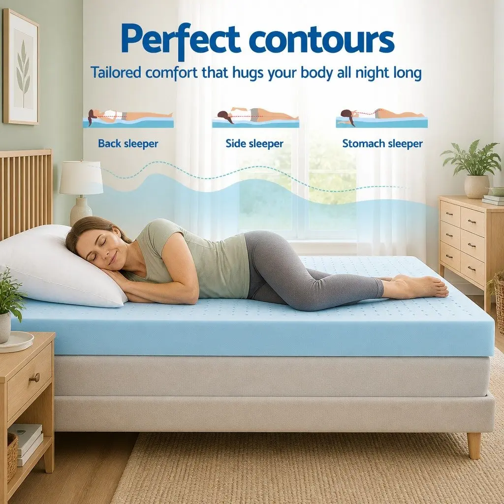 12cm Memory Foam Mattress Topper King