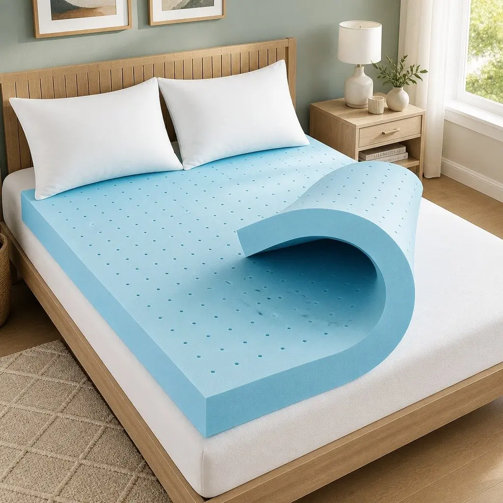12cm Memory Foam Mattress Topper King