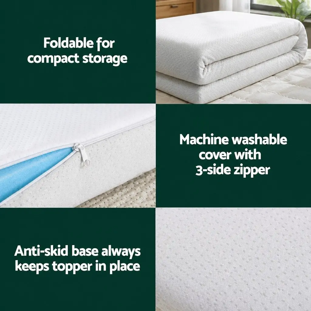 8cm Memory Foam Mattress Topper