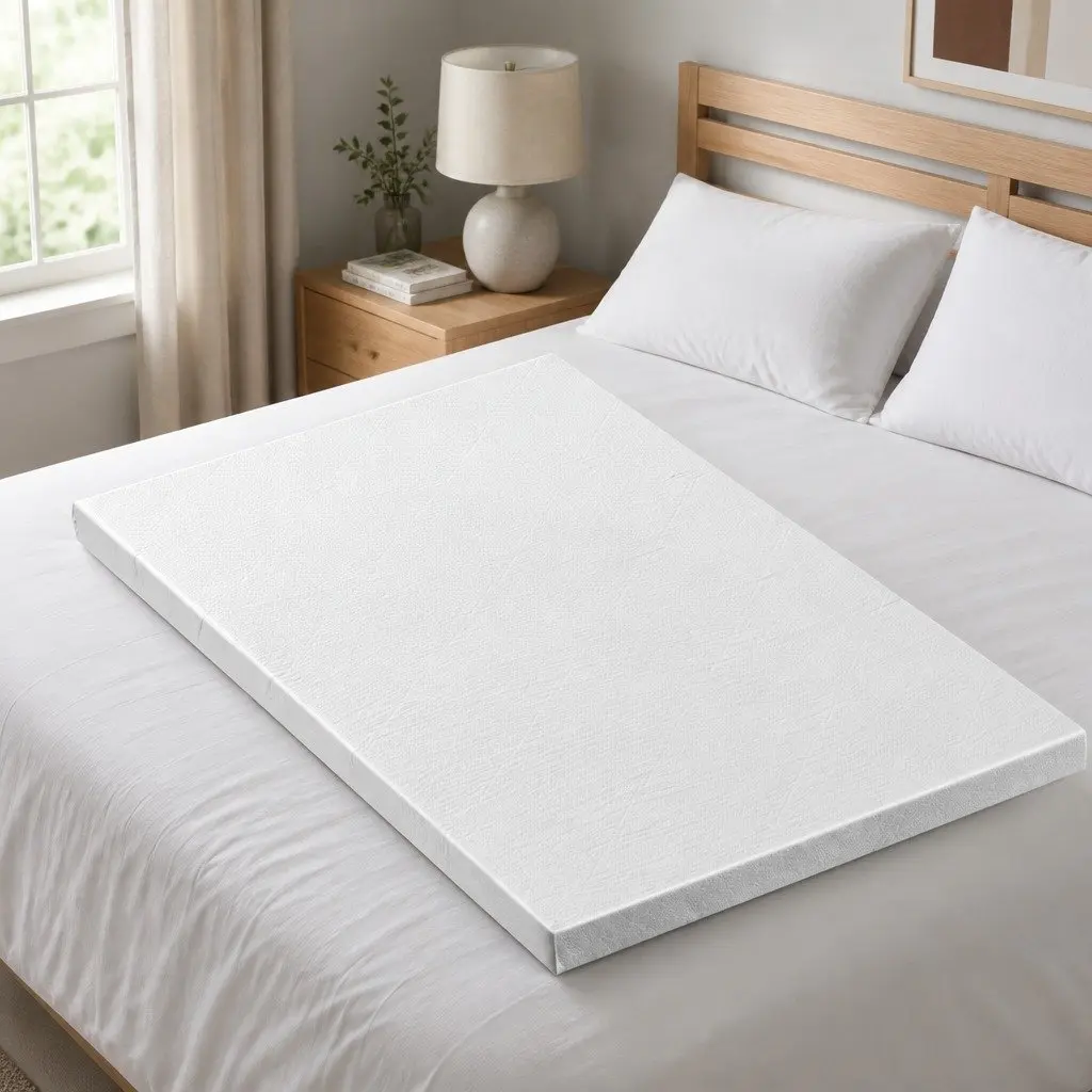 King Single Memory Foam Mattress Topper 8cm